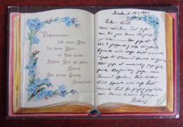 AK Livre Ouvert - Fleurs - Obl. Breslau 1901 - Altri & Non Classificati