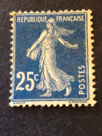 Timbre 140  25c Bleu, Neuf Sans Charnière  ** - Nuevos