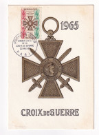 WW1 War Cross 1965 Cinquantenaire De La Croix De Guerre Médaille Décoration 1914 1918 Première Guerre Mondiale - 1960-1969