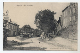 32 - MANCIET - Les Remparts - Il N'y A Plus De Poules Au Milieu De La Route à Manciet - - Andere & Zonder Classificatie