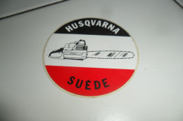 AUTOCOLLANT  PUB HUSQVARNA - Stickers