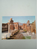 CARTOLINE 21X15 Cm. - POMPEI - SCAVI IL FORO - PARTICOLARE - NON VIAGGIATA - F/G - COLORI - LEGGI - Pompei