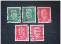 GERMANY 1928 Friedrich Ebert 4 SCANNERS - Used Stamps