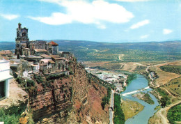 ESPAGNE - Arcos De La Frontera (Cadiz) - Vue Partielle Et église De St Pierre Sur La Roche - Carte Postale Ancienne - Cádiz