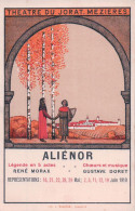 Mézières VD, Théatre Du Jorat, Publicité Pour Aliénor, Litho (491) - Theatre