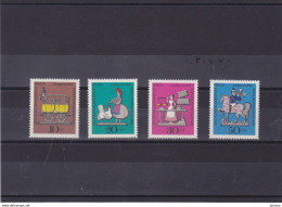 BERLIN  1969 FIGURINES EN ETAIN Yvert 318-321, Michel 348-351 NEUF** MNH Cote 2,50 Euros - Unused Stamps