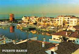 ESPAGNE - Marbella - Puerto Banus - Puesta De Sol - Coucher Du Soleil - Sunset - Bateaux - Carte Postale Ancienne - Malaga