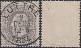 Belgique 1884 - Timbre Oblitéré Nr. 35. Oblitération: "LUTRE". PAS COMMUN..............  (EB) AR-02945 - 1884-1891 Léopold II