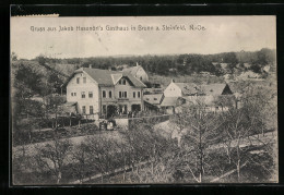 AK Brunn A. Steinfeld, Jakob Hasenörl`s Gasthaus  - Autres & Non Classés