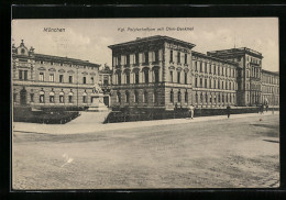 AK München, Kgl. Polytechnikum Mit Ohm-Denkmal  - Muenchen