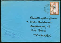 Br Oman 1991 Cover > Denmark #bel-1096 - Omán