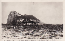 Gibraltar, El Penon Desde La Bahia - Gibraltar