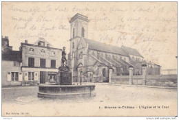 CPA  10 - BRIENNE-LE-CHATEAU - L'Eglise Et La Tour - Autres & Non Classés