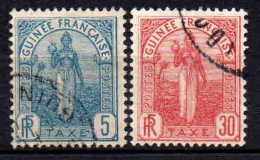 Guinée   - 1905 -  Tb Taxe 1-4 -  Oblit - Used - Used Stamps