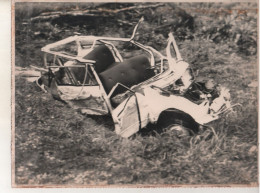 REF ENV15 Photo Originale 24 X 18 Cm Accident Citroen AMI - Auto's