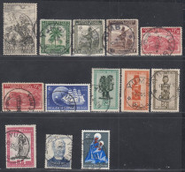 Congo Belge 1945- Lot De 13 Timbres Oblitérés Avec Oblitération "YUMBI". Qualite Mixte ¡¡¡.....(EB) AR-02950 - Oblitérés