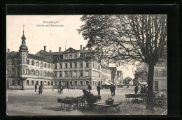 AK Göppingen, Markt Mit Der Poststrasse  - Göppingen