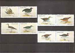Oiseaux ( Série De 8 Timbres Privés De 1972 XXX -MNH - De Nagaland  ) - Andere & Zonder Classificatie