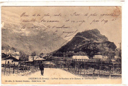 Aiguebelle Le Pont De Randens Et Le Chaeau De Charbonnières - Aiguebelle