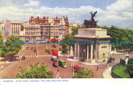 R641381 London. Hyde Park Corner. The Wellington Arch. Photochrom. 1957 - Sonstige & Ohne Zuordnung