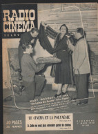 Revue RADIO CiNEMA TELEVISION  N° 163 Mars1953 Marie MARQUET  (CAT4082/163) - Cine / Televisión