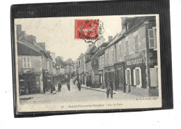 58-SAINT-PIERRE-LE-MOUTIER- Une Vue Animée Des MAGASINS Rue De PARIS - Saint Pierre Le Moutier