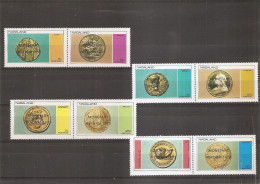 Monnaies ( Série De 8 Timbre Privés XXX -MNH - De Nagaland  ) - Coins