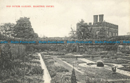 R641460 Hampton Court. Old Dutch Garden. A. S. Series. No. 245. 1909 - Wereld