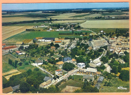 CPSM Vue Peu Courante - EURE ET LOIRE - SAINT LUBIN DE LA HAYE - VUE GÉNÉRALE AÉRIENNE - - Andere & Zonder Classificatie