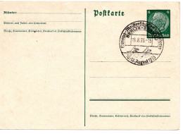 64766 - Deutsches Reich - 1935 - 6Pfg Hindenburg GAKte SoStpl BERLIN-GRONAU - EUROPA-MEISTERSCHAFT DER RUDERER - Remo