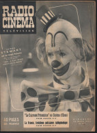 Revue RADIO CiNEMA TELEVISION  N° 167 Mars1953 J James STEWART  (CAT4082/167) - Film/ Televisie
