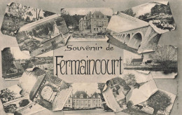 FERMAINCOURT - Souvenir, Carte Multi-vues. - Autres & Non Classés