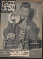 Revue RADIO CiNEMA TELEVISION  N° 171 Avril  1953 Robert LAMOUREUX  (CAT4082/171) - Kino/Fernsehen