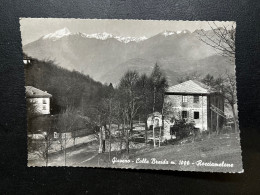 CARTE POSTALE ITALIE GIAVENO COLLE BRAIDA M.1000  / ROCCIAMELONE / 1962 - Andere & Zonder Classificatie