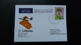 Premier Vol First Flight Baghdad Iraq To Munchen Boeing 737 Lufthansa 2010 - Iraq