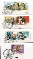 1990 2387/2389 & 2390 Postfris Met 1édag Stempel : HEEL MOOI ! MNH Avec Cachet 1er Jour : Lucky Luke & Culturelle - Unused Stamps