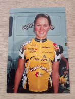 Photo Originale Cyclisme Cycling Ciclismo Ciclista Wielrennen RadfahrenINGELS VEERLE Vlaanderen-Capri Sonne-interim 2006 - Cyclisme