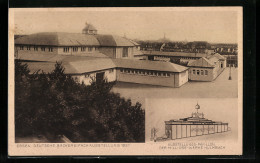 AK Essen, Deutsche Bäckereifachausstellung 1927, Ausstellungs-Pavillon  - Tentoonstellingen
