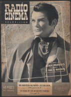 Revue RADIO CiNEMA TELEVISION  N° 260  Janvier 1955   Jean MARAIS  (CAT4082/260) - Film/ Televisie