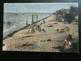 ILE D'OLERON                                ST TROJAN LES BAINS              EN ATTENDANT L'HEURE DU BAIN - Ile D'Oléron