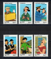 YV 4051 à 4056 N** MNH Luxe , Tintin Complete - Prix = Faciale - Unused Stamps