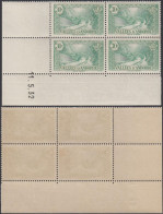 Andorre 1932 - Andorre Française- Timbres Neufs. Yvert Nr.: 32 Coin Date RARE:  "11/05/32".Bloc De 4... (EB) AR-02955 - Ungebraucht