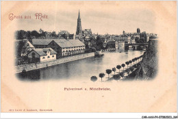 CAR-AAHP4-57-0367 - Gruss Aus METZ - Pulverinsel U. MittelbrUcke - Metz