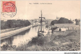 CAR-AAHP4-56-0352 - VANNES - Le Port Et La Rabine - Bateau - Vannes