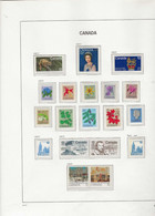 1977 MNH Canada Year Collection According To DAVO Album Postfris** - Annate Complete