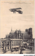 CAR-AAGP3-51-0267 - L'Aeroplane "Farman"évoluant Au Dessus De La Cathedrale De Reims - Publicite - Other & Unclassified
