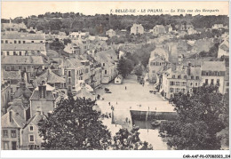 CAR-AAFP6-56-0516 - BELLE-ILE - Le Palais - La Ville Vue Des Remparts - Belle Ile En Mer