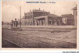 CAR-AAEP4-57-0352 - AMANVILLERS - La Gare - Sonstige & Ohne Zuordnung