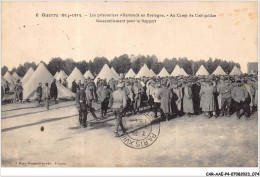 CAR-AAEP4-57-0338 - GUERRE 1914-1915 - Les Prisonniers Allemands En Bretagne - Cachet Militaire - Autres & Non Classés