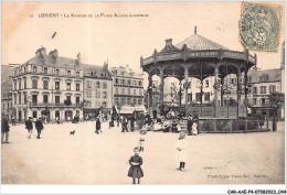 CAR-AAEP4-56-0323 - LORIENT - Le Kiosque De La Place Alsace-lorraine - Lorient